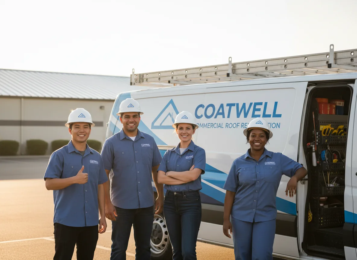 Commercial roof coating company in Etters, PA